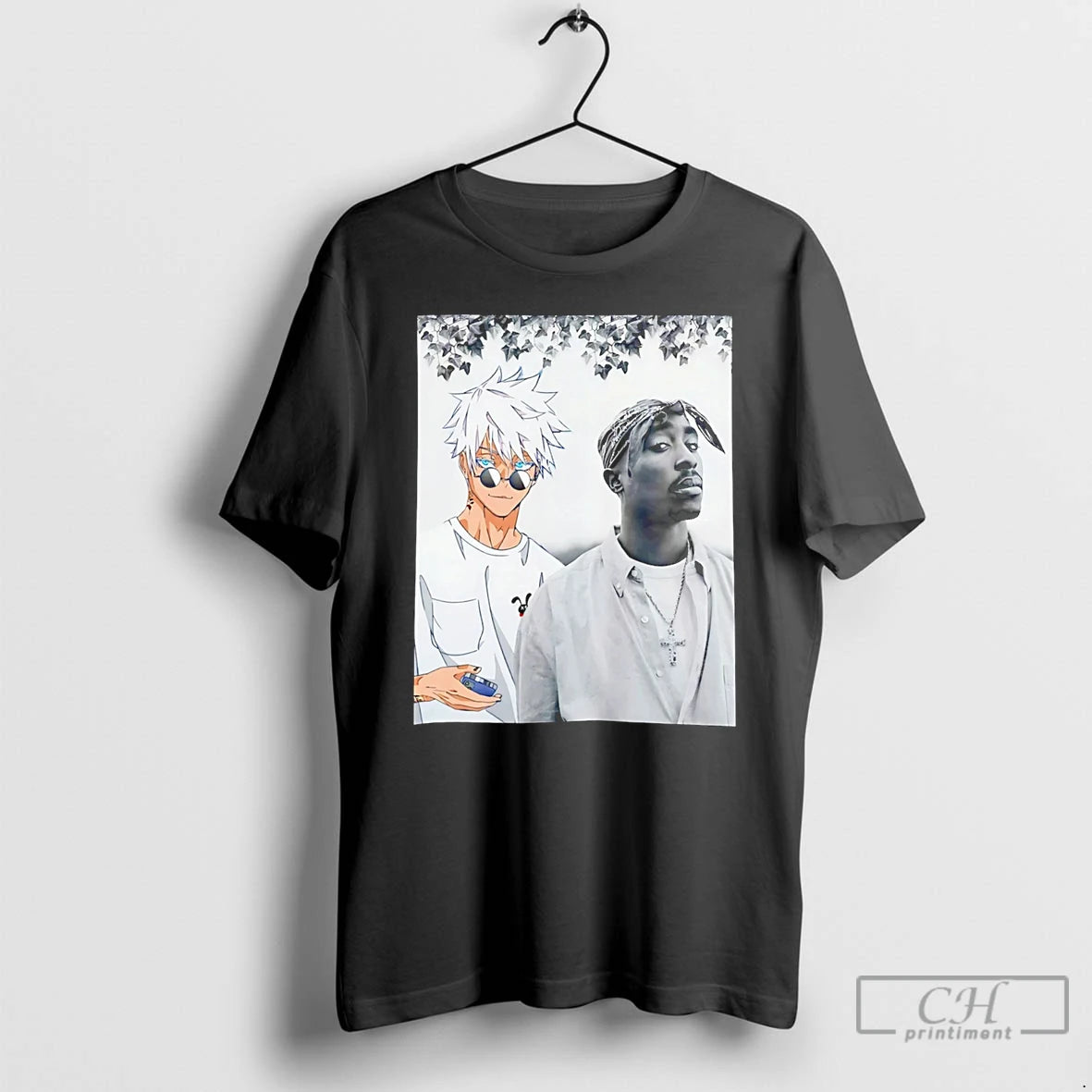 Satoru Gojo And Tupac Shakur Makaveli T-Shirts, Hoodie, Sweatshirt | InkRitualCo.com