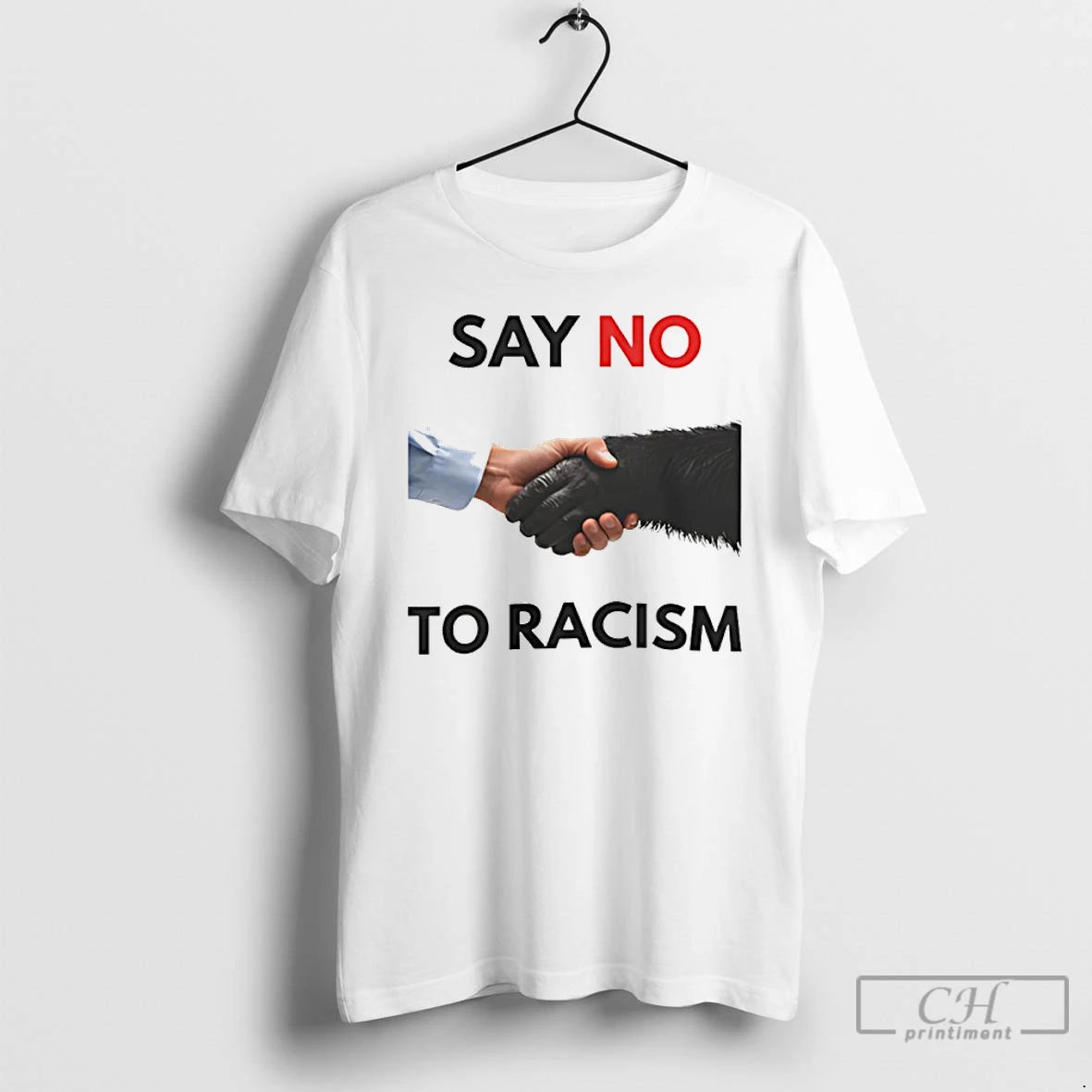 Premium Say No To Racism T-Shirts, Hoodie, Sweatshirt | InkRitualCo.com