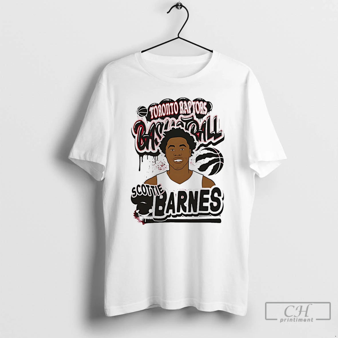 Premium Scottie Barnes Toronto Raptors Basketball Caricature T-Shirts, Hoodie, Sweatshirt | InkRitualCo.com