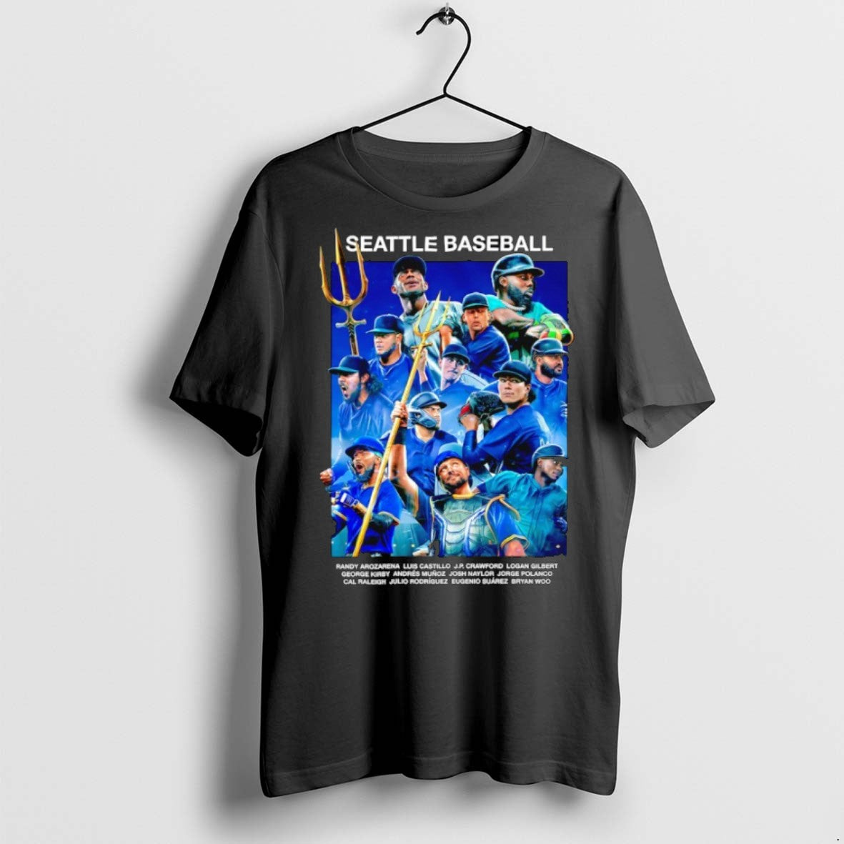 Premium Seattle Mariners Baseball Division Champs 2025 Players Graphic T Shirts Hoodie, Sweatshirt | InkRitualCo.com