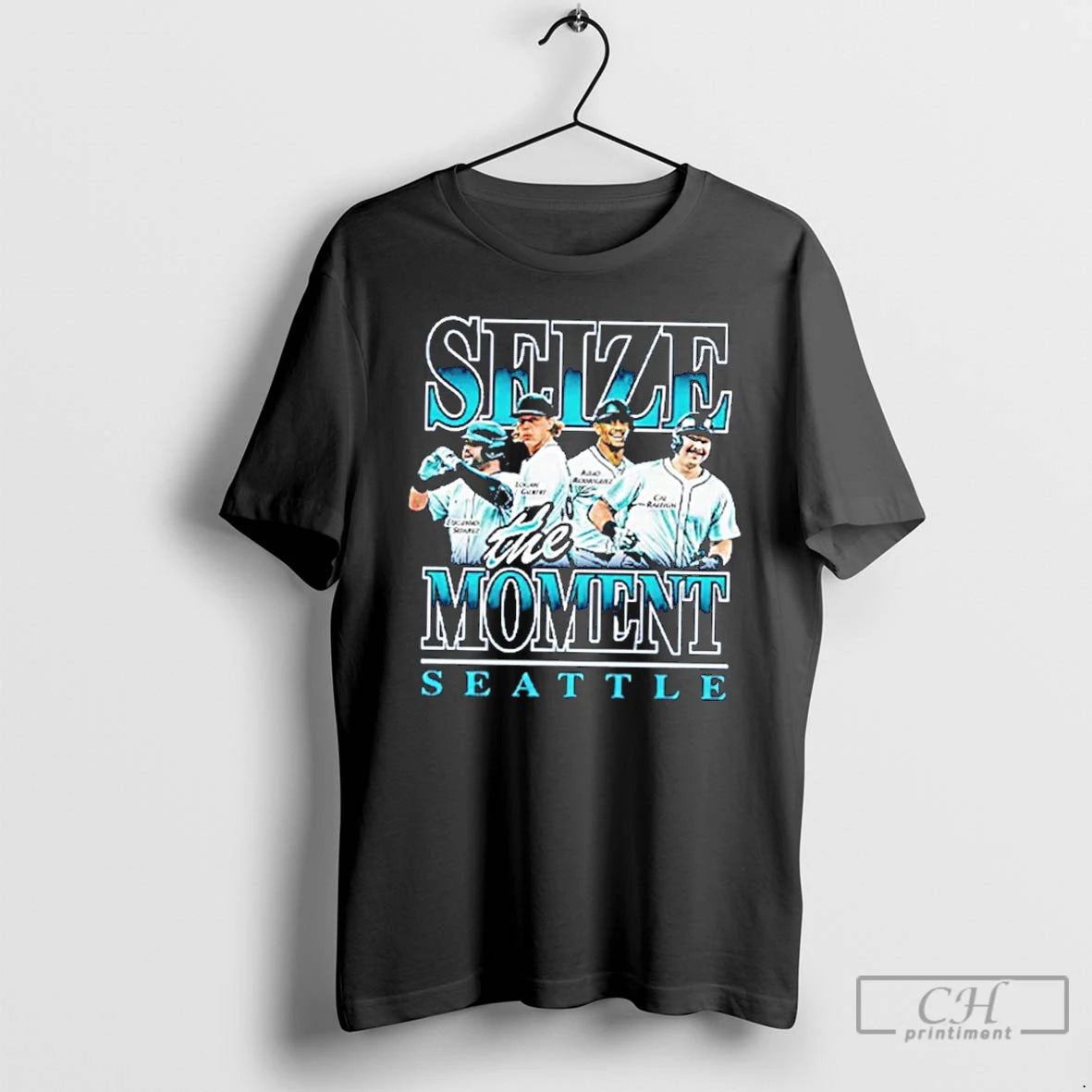 Premium Seattle Mariners Mlb Seize The Moment T Shirts Hoodie, Sweatshirt | InkRitualCo.com