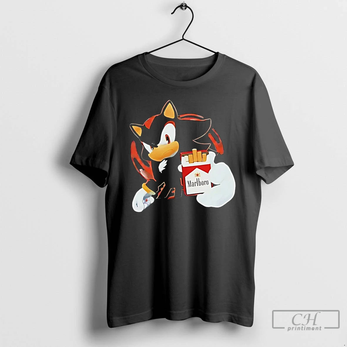Premium Shadow The Hedgehog Marlboro Red Cartoon T-Shirts, Hoodie, Sweatshirt | InkRitualCo.com