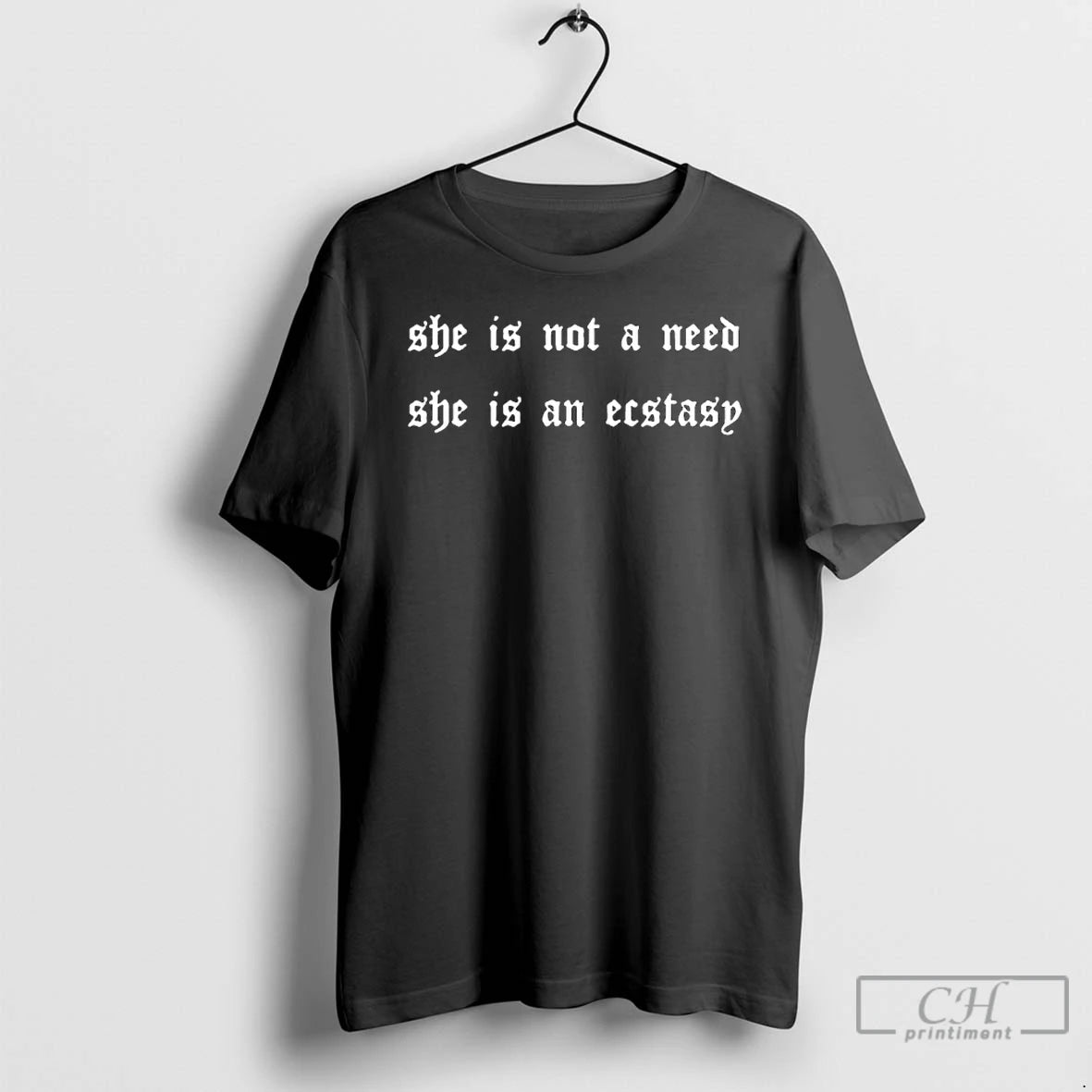 Premium She Is Not A Need She Is An Ecstasy T-Shirts, Hoodie, Sweatshirt | InkRitualCo.com