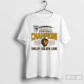 Premium Shelby Golden Lions 2025 Nchsaa Division 3a Football Champions Christmas T-Shirts, Hoodie, Sweatshirt