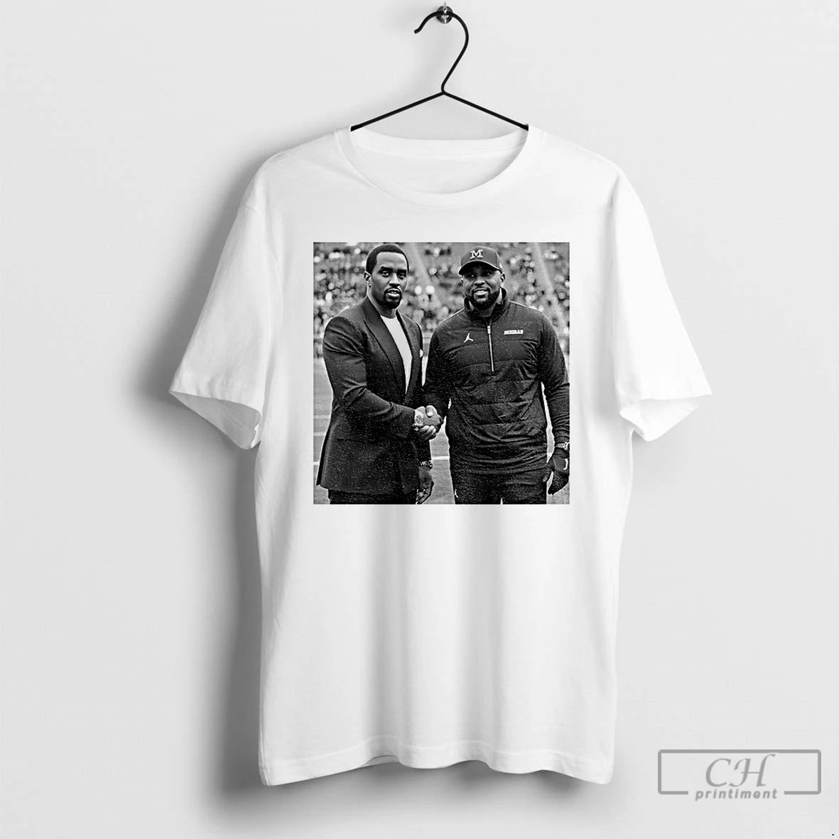 Premium Sherrone Moore Vs Diddy Wolverine Meme T-Shirts, Hoodie, Sweatshirt | InkRitualCo.com