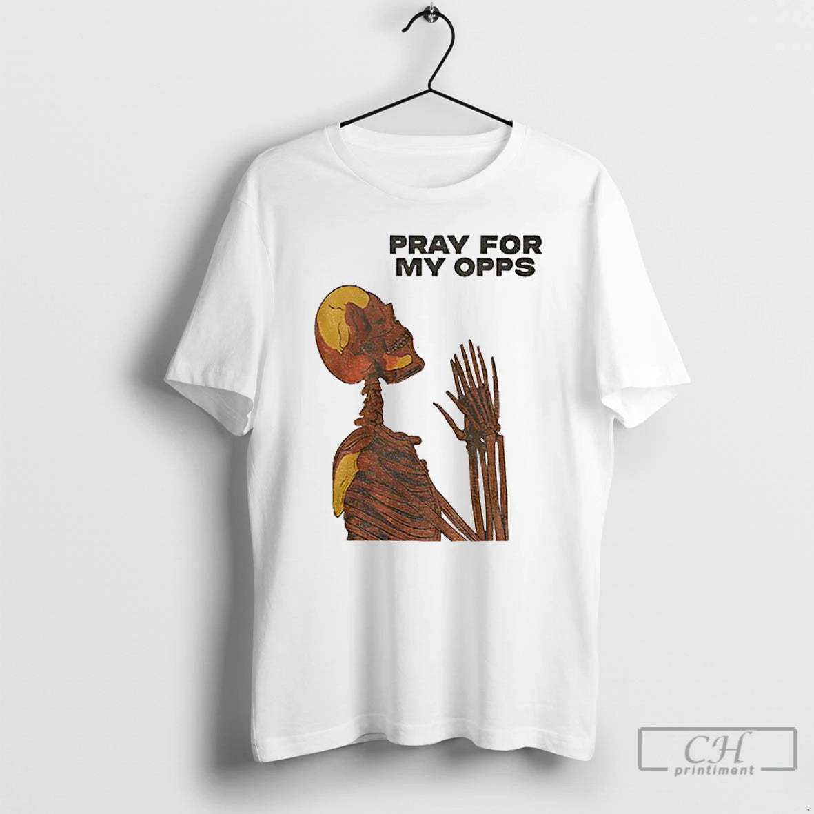 Premium Skull Pray For My Opps Matthew T-Shirts, Hoodie, Sweatshirt | InkRitualCo.com