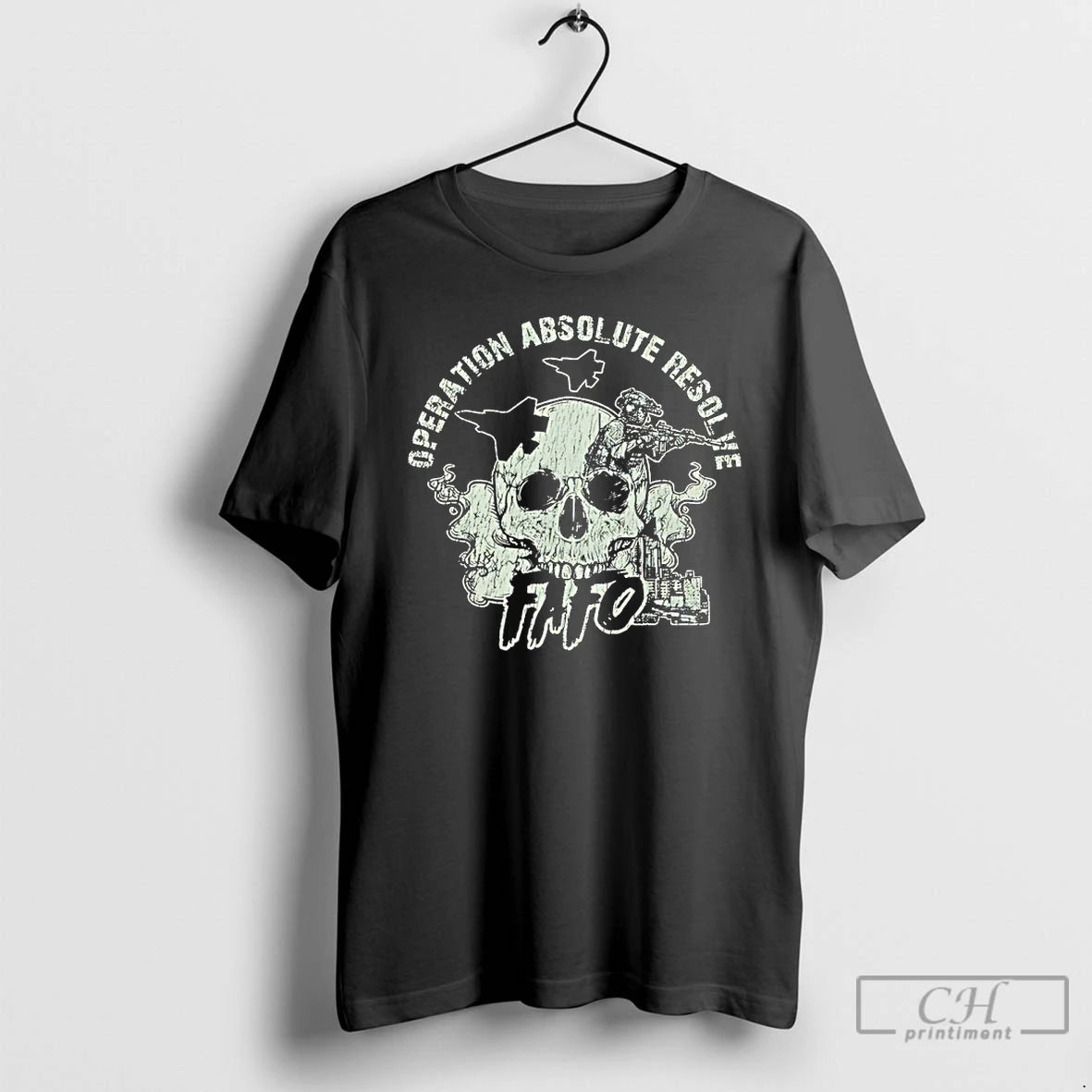Premium Skull Operation Absolute Resolve Fafo T-Shirts, Hoodie, Sweatshirt | InkRitualCo.com