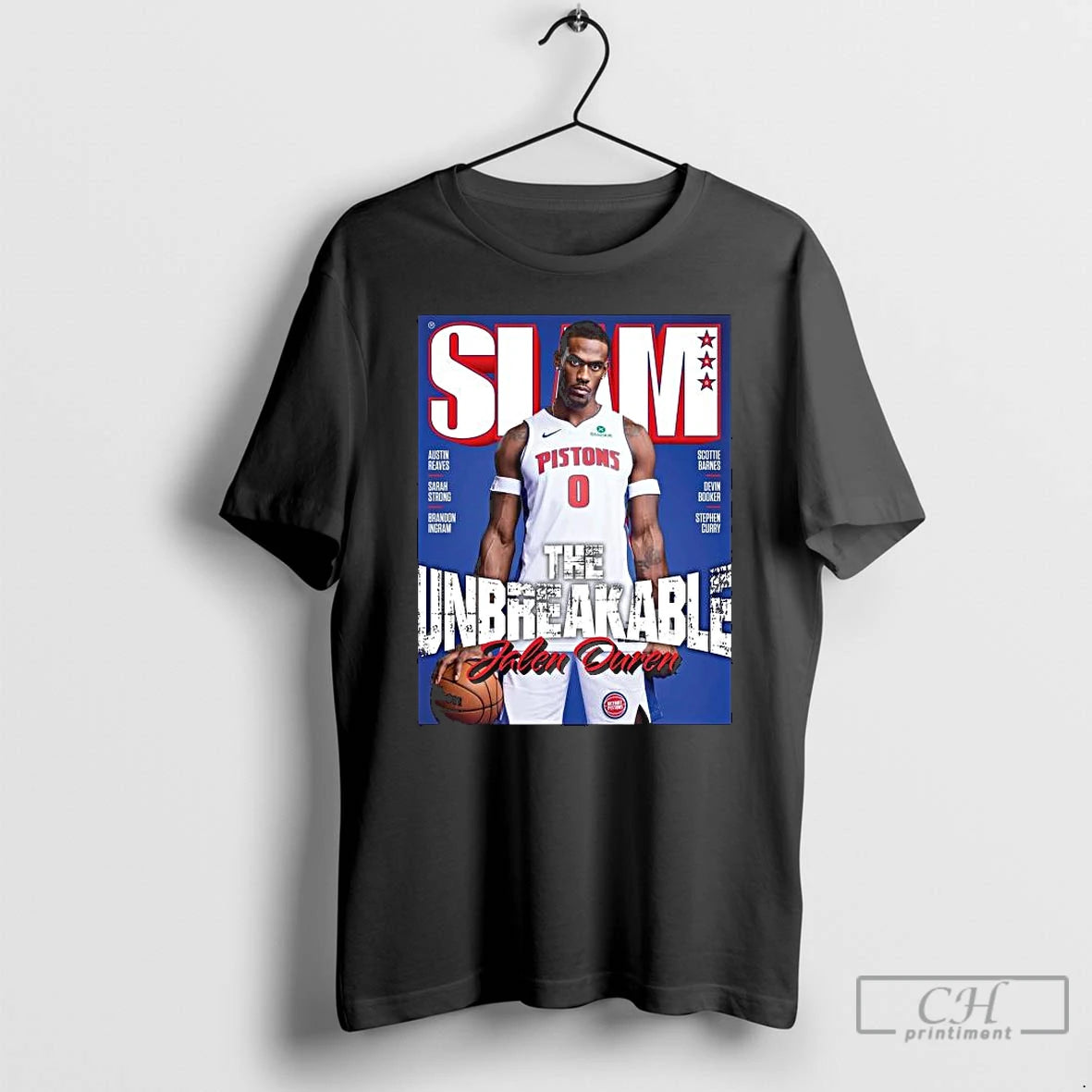 Premium Slam 260 Cover Jalen Duren Magazine The Unbreakable Nba T-Shirts, Hoodie, Sweatshirt | InkRitualCo.com