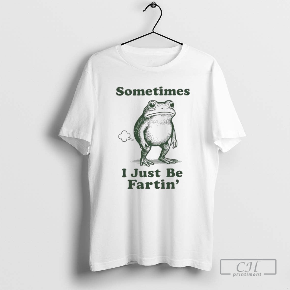 Premium Sometimes I Just Be Fartin Funny Frog Graphic Shirt Sweater Hoodie, Sweatshirt | InkRitualCo.com
