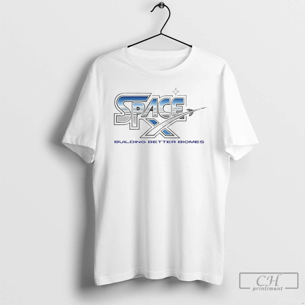 Premium Space X Building Better Biomes T-Shirts, Hoodie, Sweatshirt | InkRitualCo.com