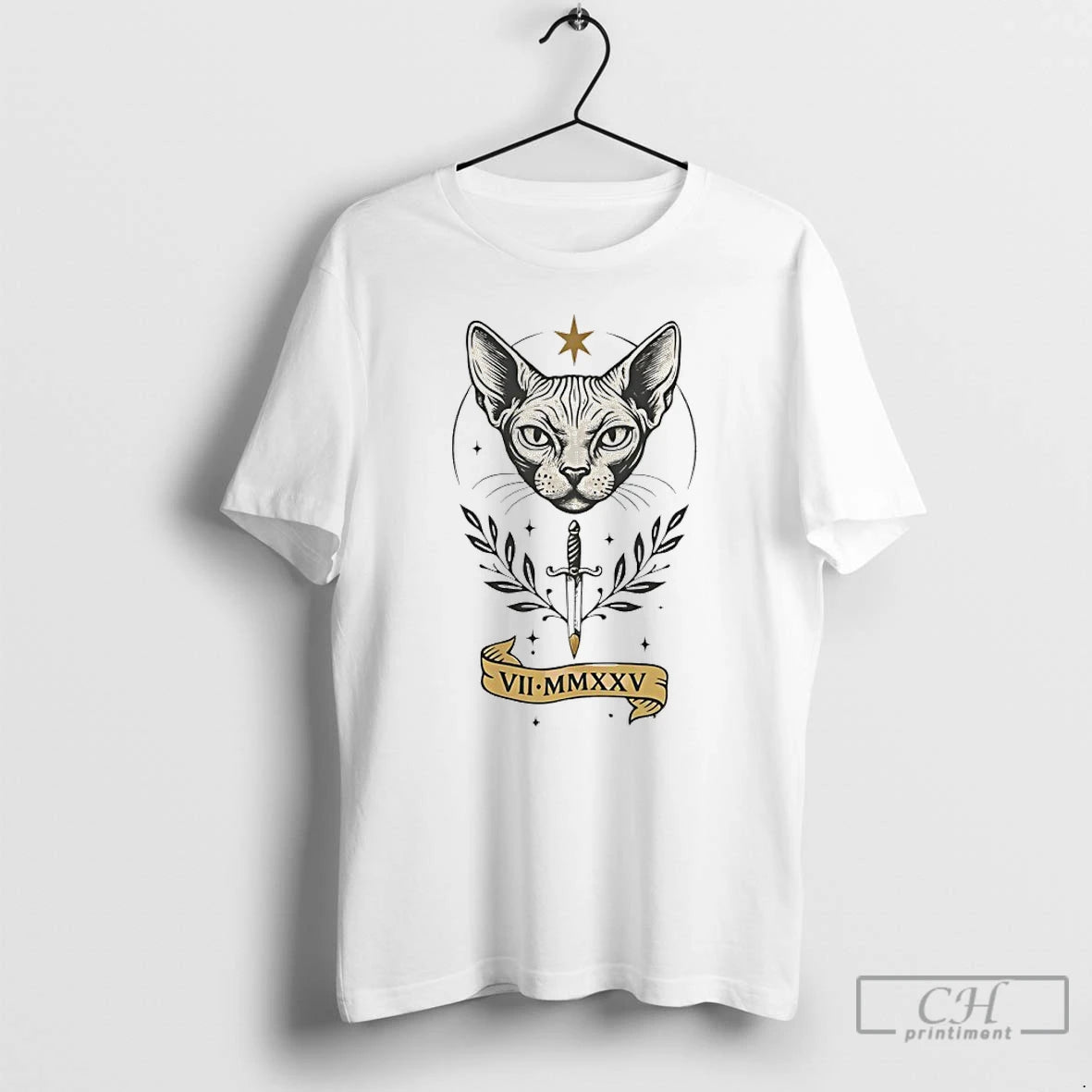 Premium Sphynx Cat Tarot Graphic T-Shirts, Hoodie, Sweatshirt | InkRitualCo.com