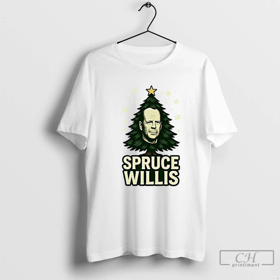 Premium Spruce Willis Christmas Tree Christmas T-Shirts, Hoodie, Sweatshirt | InkRitualCo.com