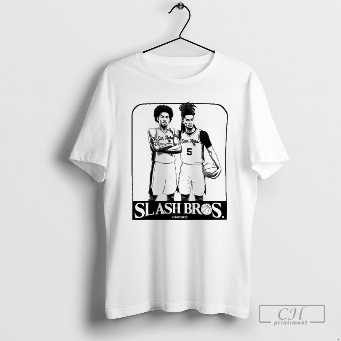 Premium Spurs Slash Bros Nba Cup Championship Shirt Sweater Hoodie, Sweatshirt | InkRitualCo.com