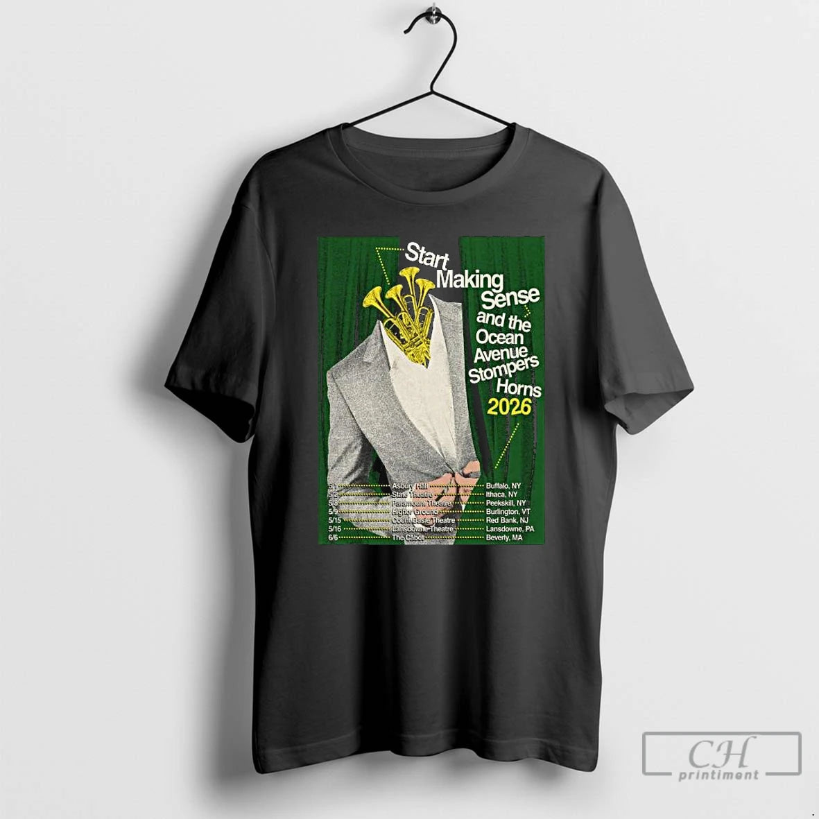 Premium Start Making Sense And Ocean Avenue Stompers Horns Tour 2026 T-Shirts, Hoodie, Sweatshirt | InkRitualCo.com