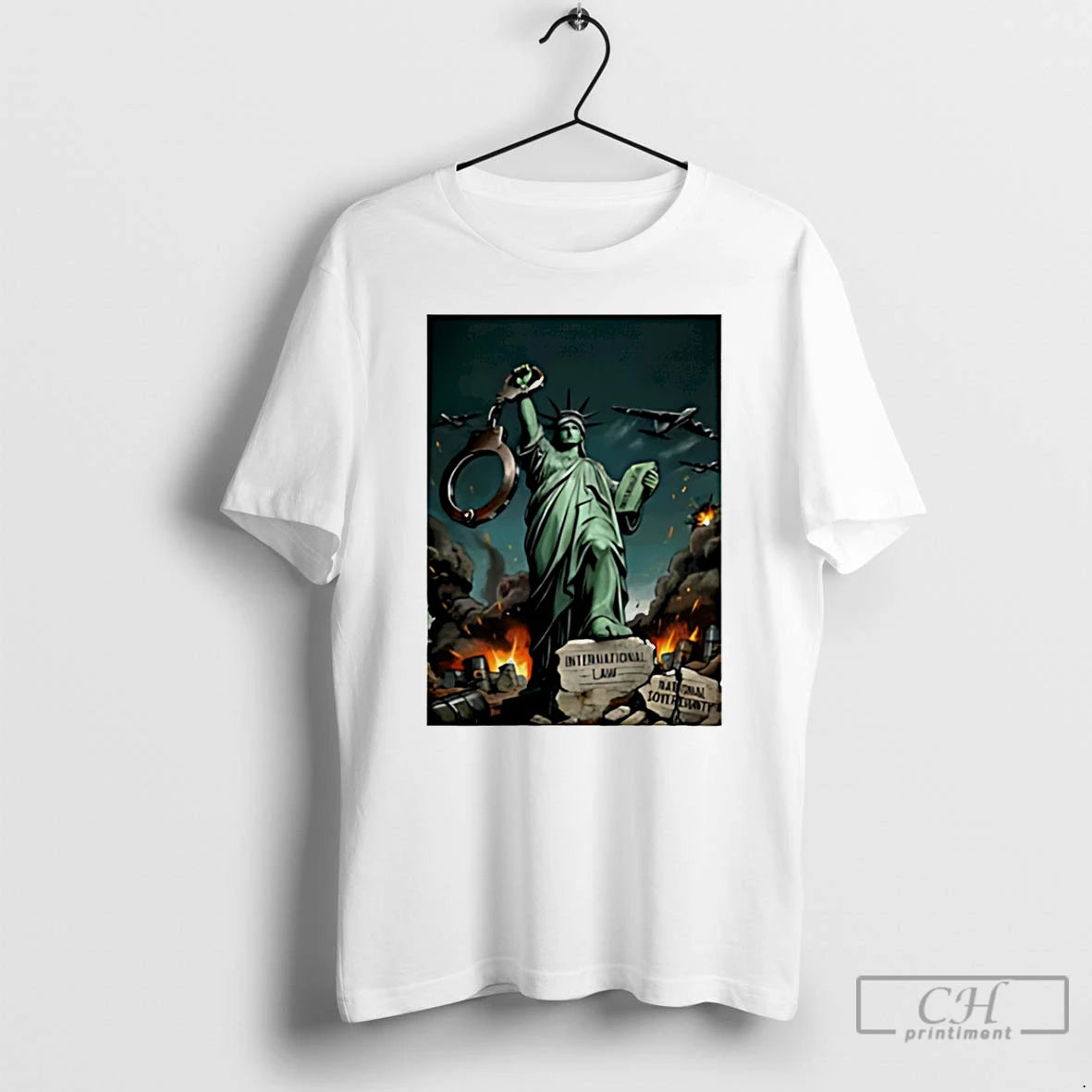 Premium Statue Of Liberty Imperialism International Law National Sovereignty T-Shirts, Hoodie, Sweatshirt | InkRitualCo.com