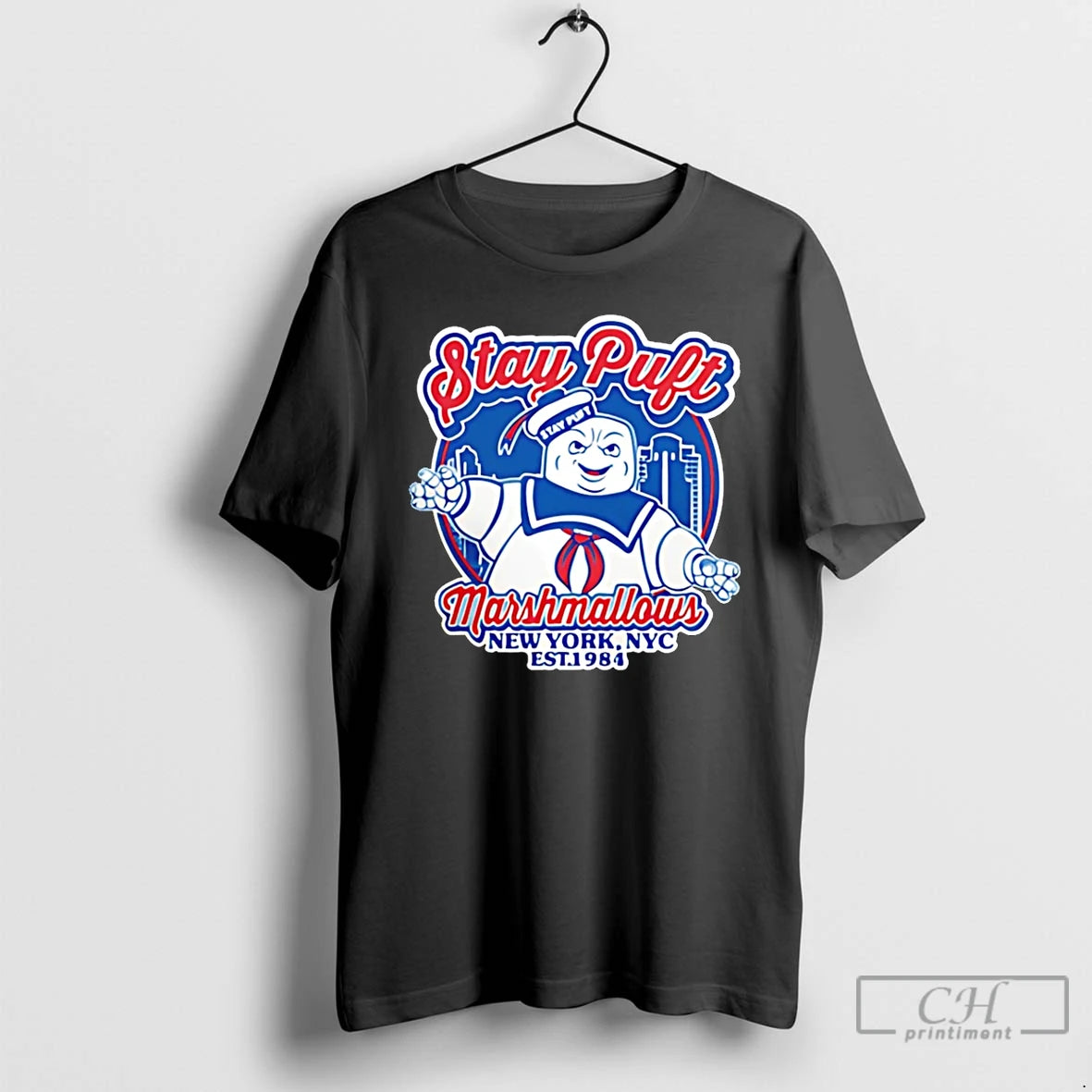 Premium Stay Puft Marshmallows Ghostbusters Cartoon T-Shirts, Hoodie, Sweatshirt | InkRitualCo.com