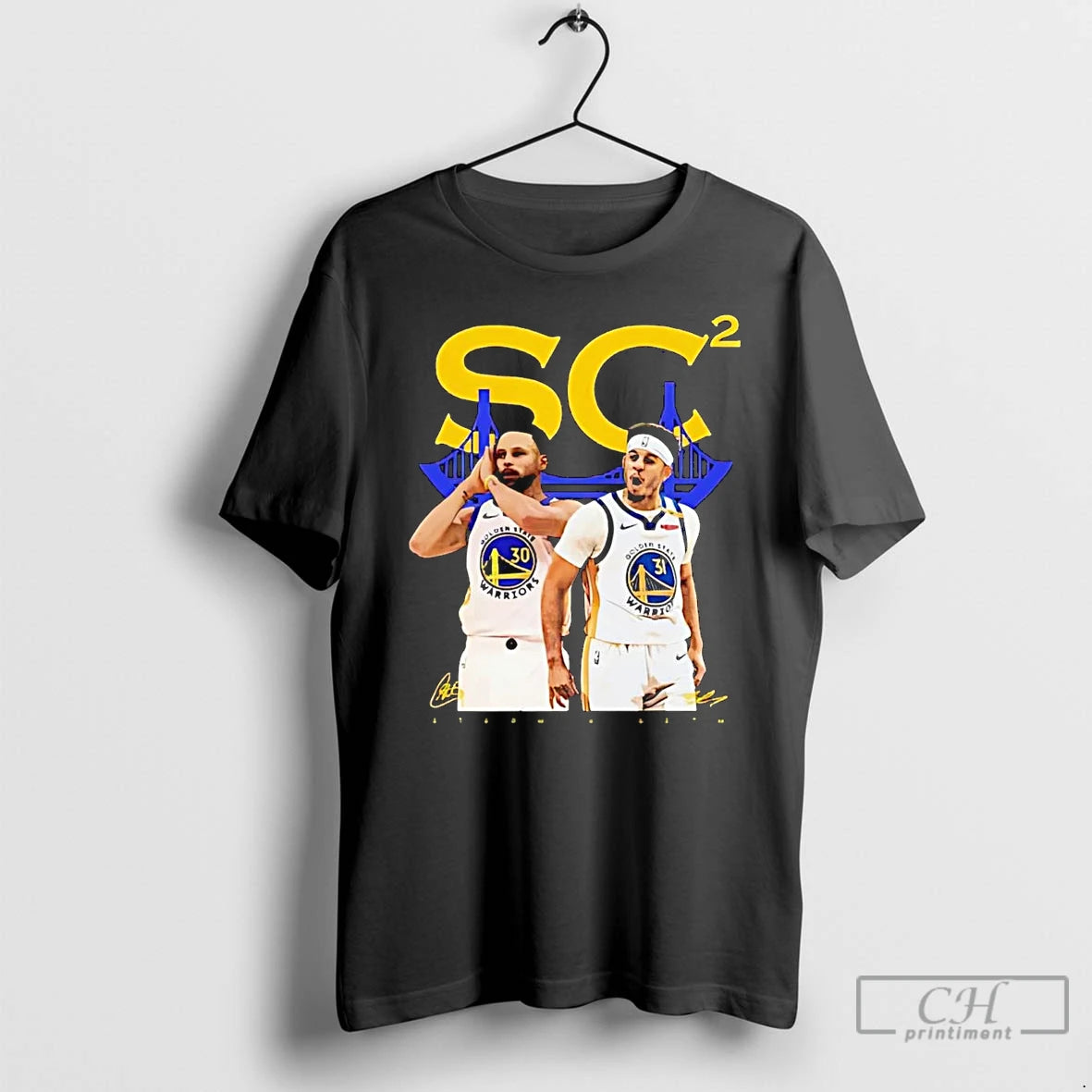 Premium Steph And Seth Curry Double Sc Night Night Golden State Warriors T Shirts Hoodie, Sweatshirt | InkRitualCo.com