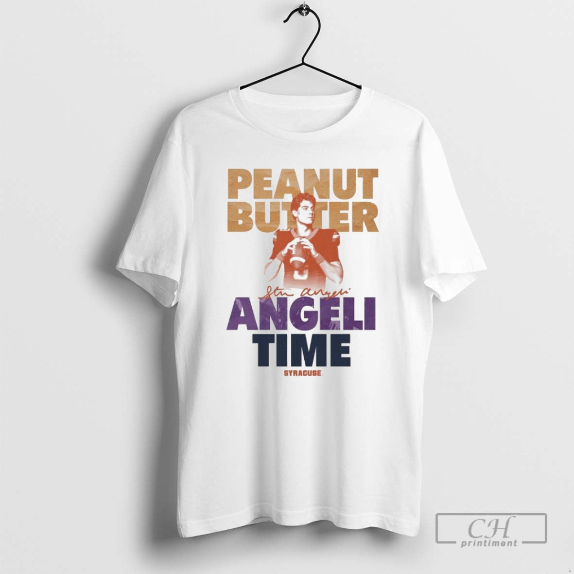 Premium Steve Angeli Peanut Butter Angeli Time Syracuse Orange Shirt Sweater Hoodie, Sweatshirt | InkRitualCo.com