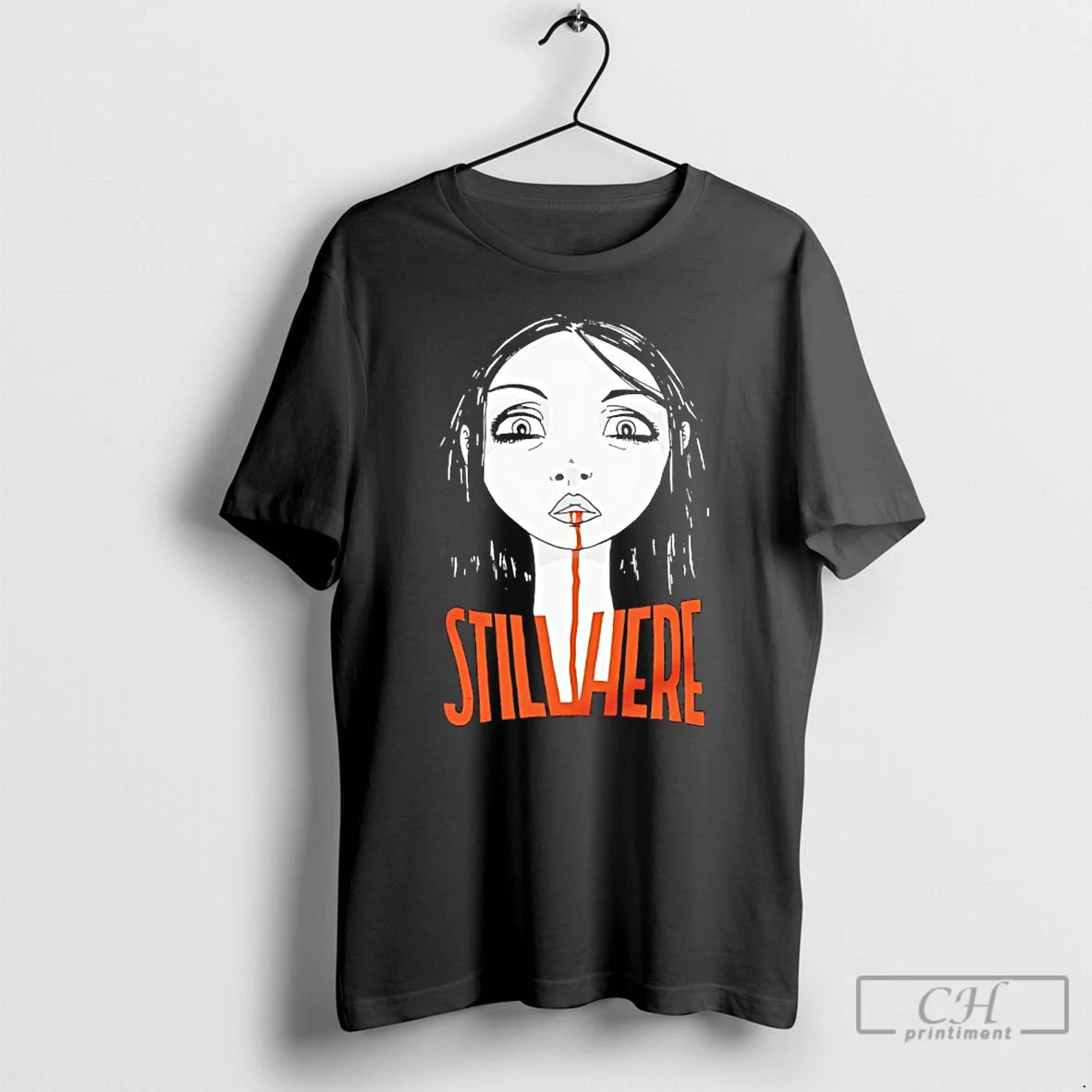 Premium Still Here Cartoon T-Shirts, Hoodie, Sweatshirt | InkRitualCo.com