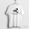 Premium Stupid Canadian Wolf Bird Hockey Romance Lgbt Hockey T-Shirts, Hoodie, Sweatshirt | InkRitualCo.com