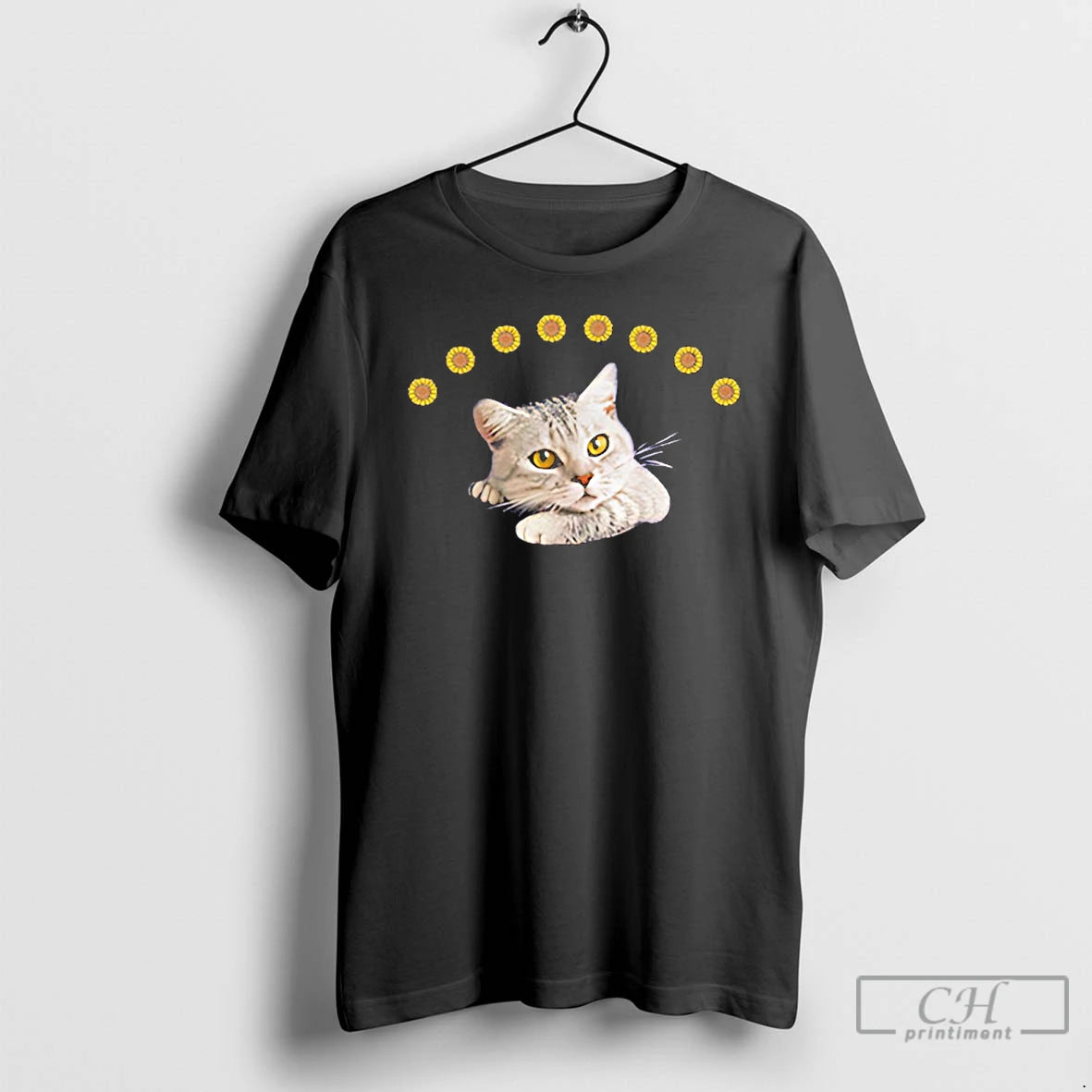 Premium Sunflower Cat Meme T-Shirts, Hoodie, Sweatshirt | InkRitualCo.com