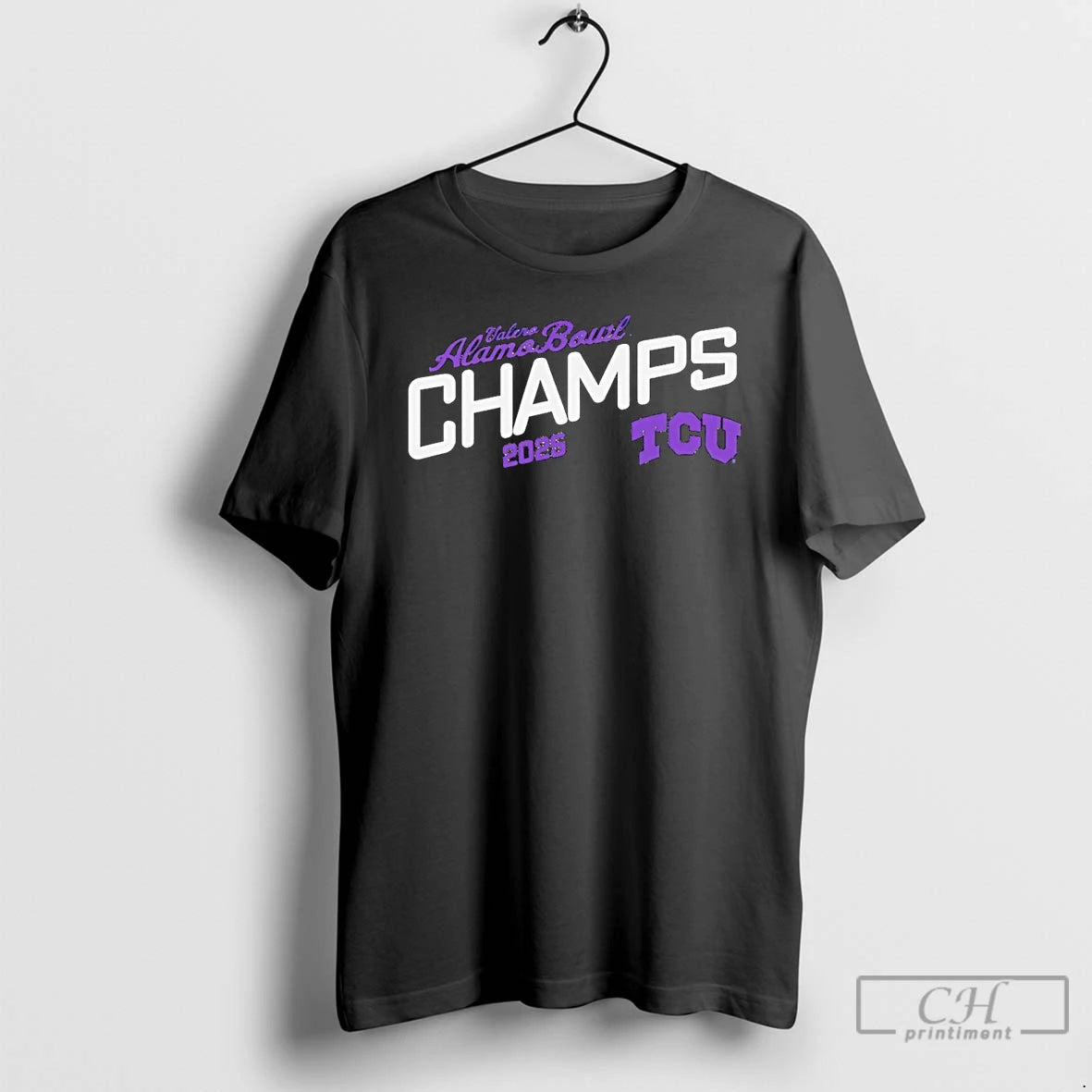 Premium Tcu Horned Frogs 2025 Valero Alamo Bowl Champions Classic T-Shirts, Hoodie, Sweatshirt | InkRitualCo.com