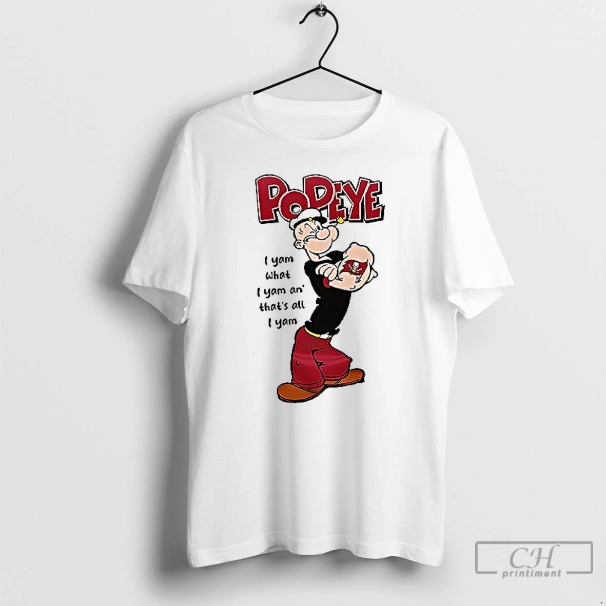 Premium Tampa Bay Buccaneers X Popeye I Yam What I Yam An Thats All T-Shirts, Hoodie, Sweatshirt | InkRitualCo.com