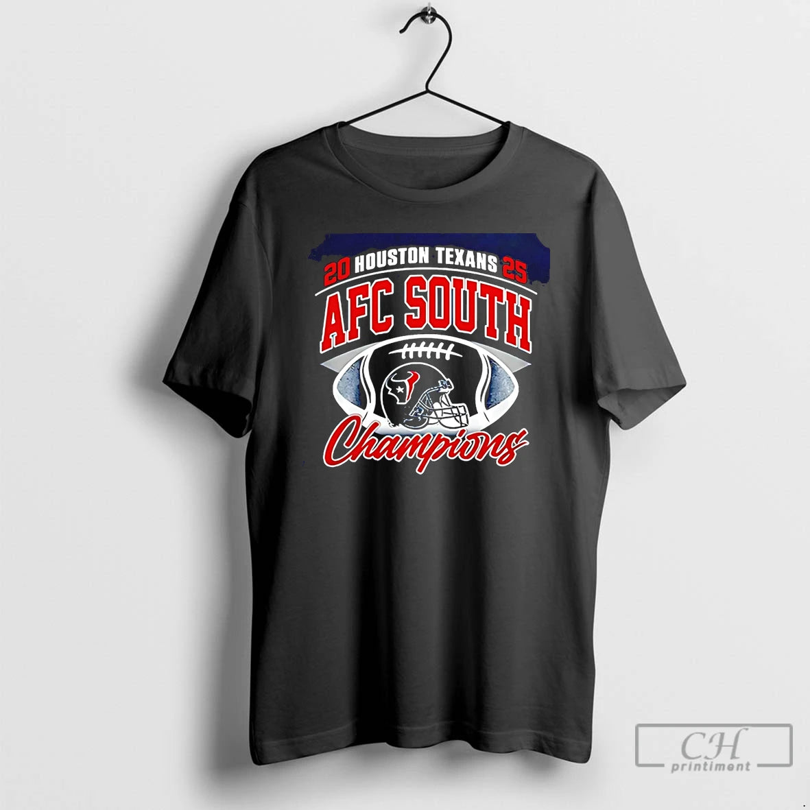 Premium Texans 2025 Afc South Champions T-Shirts, Hoodie, Sweatshirt | InkRitualCo.com