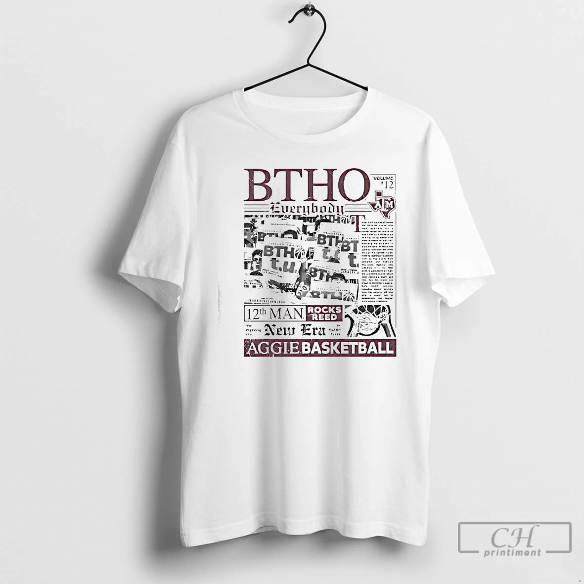 Premium Texas Am Aggies Btho Everybody Basketball T-Shirts, Hoodie, Sweatshirt | InkRitualCo.com