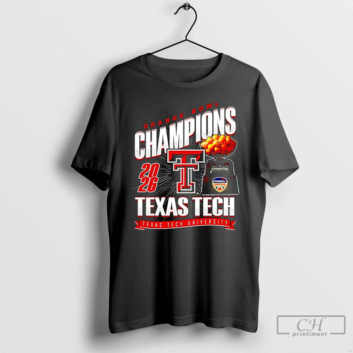 Premium Texas Tech Football 2026 Orange Bowl Champions Classic T-Shirts, Hoodie, Sweatshirt | InkRitualCo.com