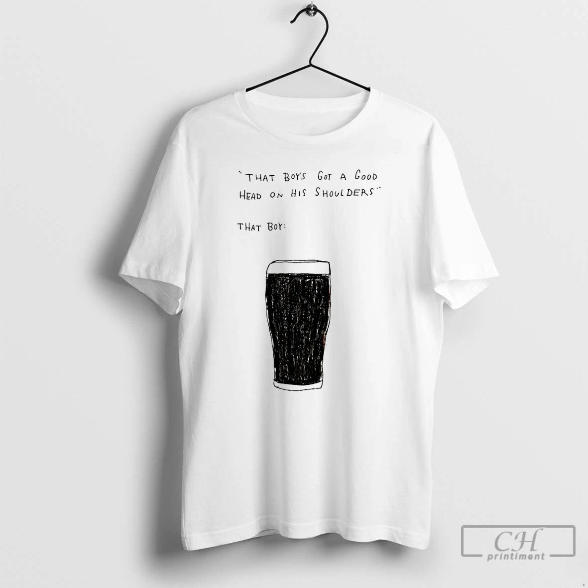 Premium That Boys Got A Good Head On His Shoulders T-Shirts, Hoodie, Sweatshirt | InkRitualCo.com
