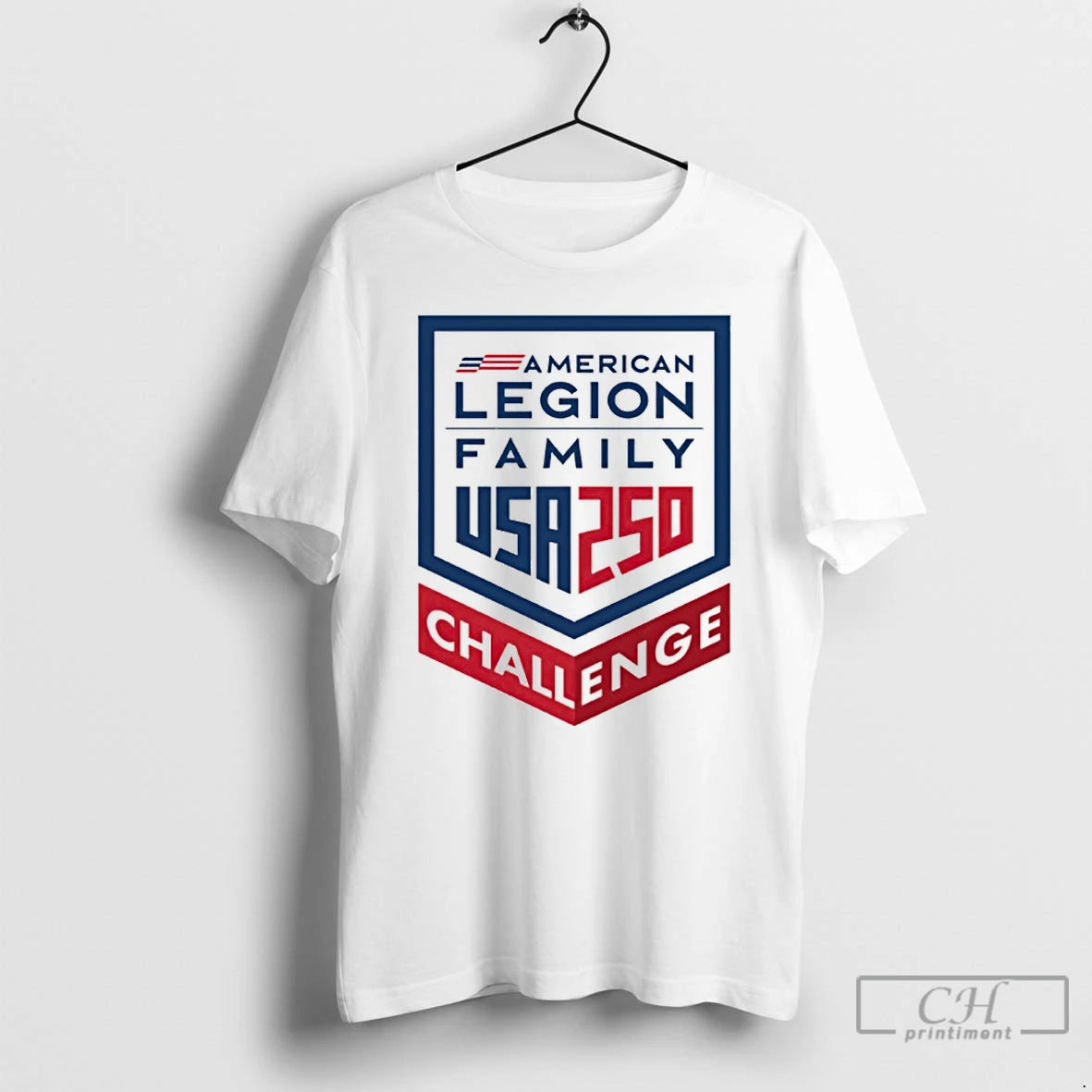 Premium The American Legion Family Usa 250 Challenge Logo T-Shirts, Hoodie, Sweatshirt | InkRitualCo.com