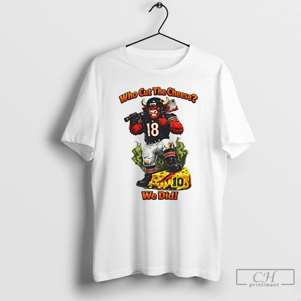 Premium The Chicago Comeback Who Cut The Cheese Bears Vs Packers T-Shirts, Hoodie, Sweatshirt | InkRitualCo.com