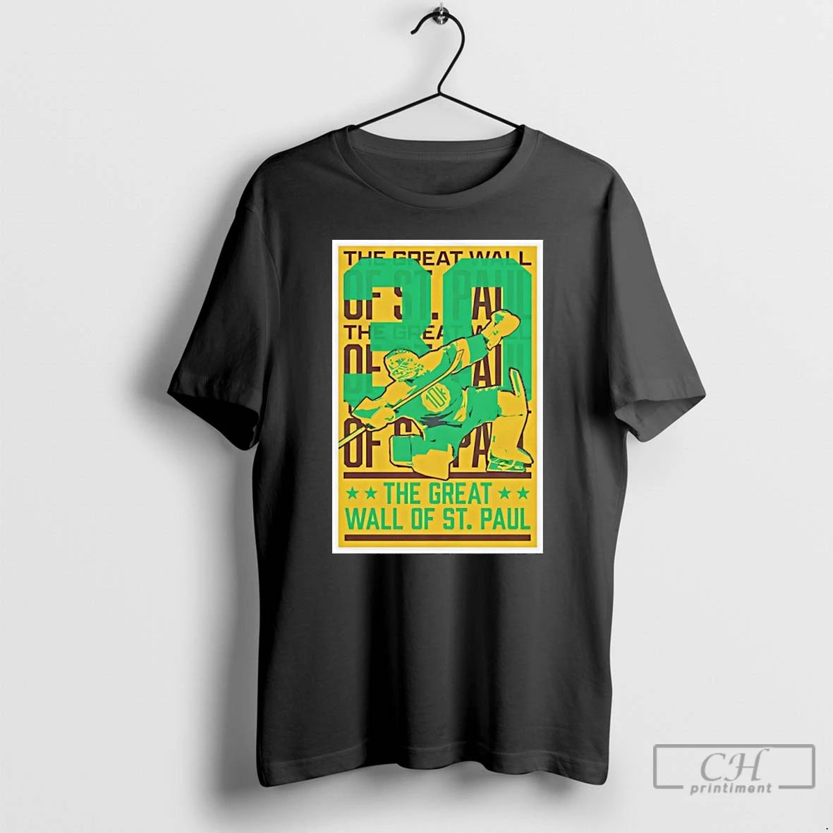 Premium The Great Wall Of St Paul 30 Hockey T-Shirts, Hoodie, Sweatshirt | InkRitualCo.com