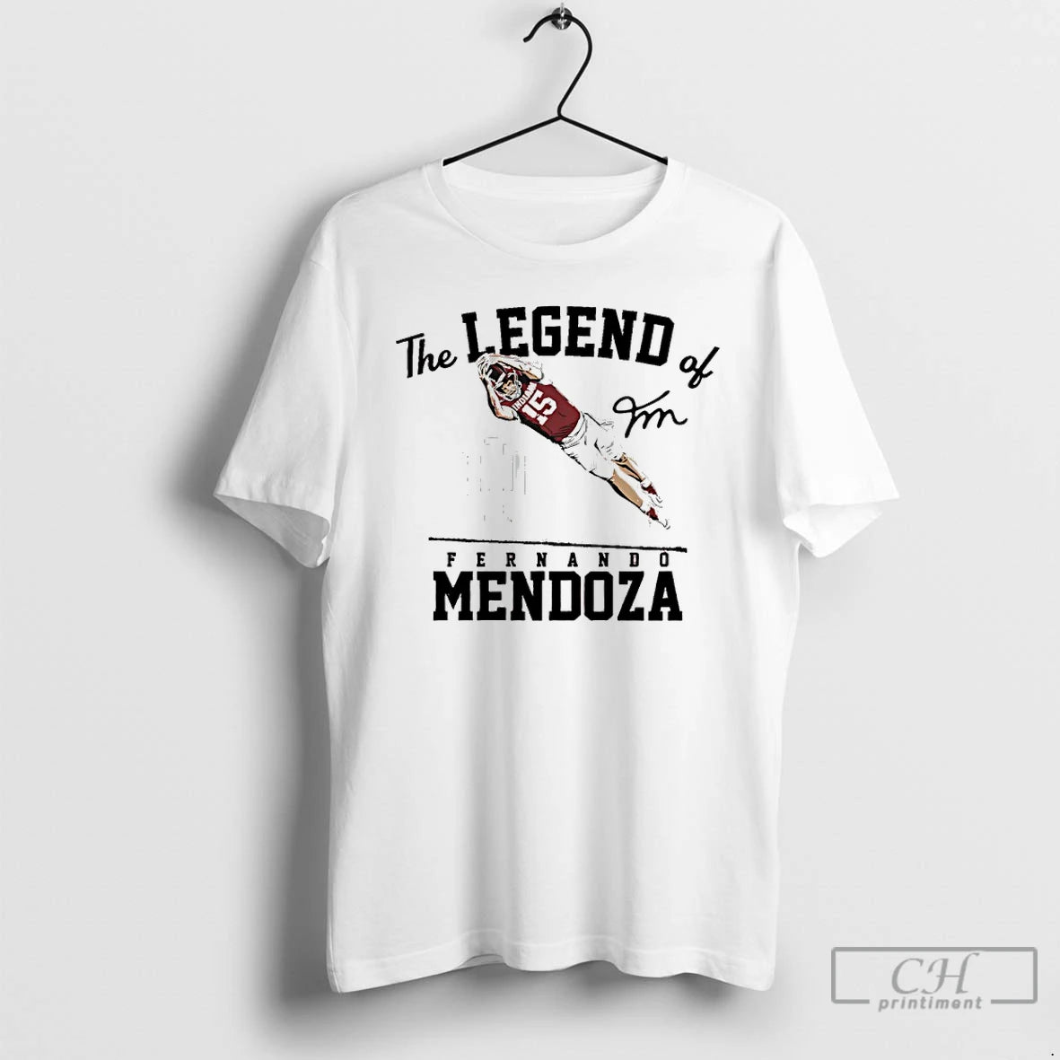 Premium The Legend Of Fernando Mendoza Player Indiana Football Signature T-Shirts, Hoodie, Sweatshirt | InkRitualCo.com