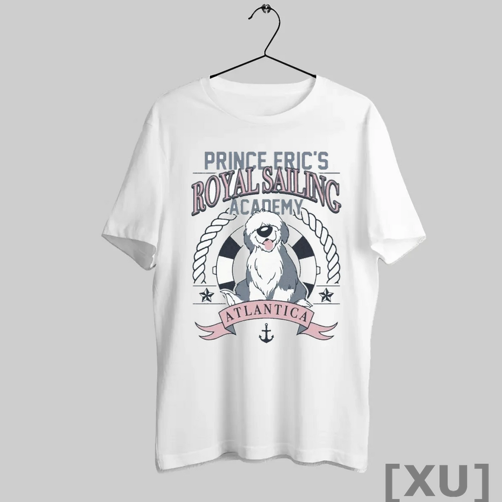 Premium The Little Mermaid Prince Erics Royal Sailing Academy T Shirts Hoodie, Sweatshirt | InkRitualCo.com
