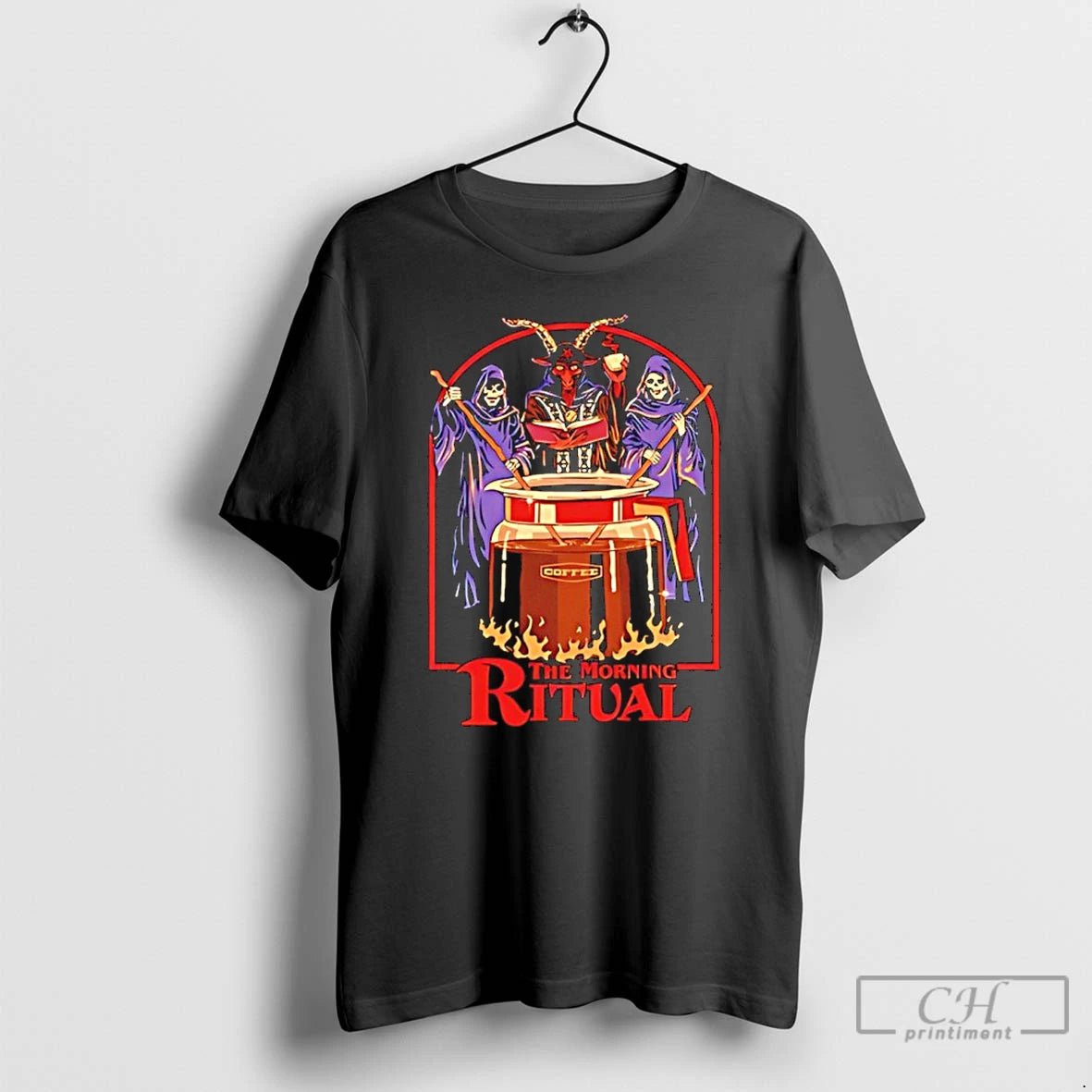 Premium The Morning Coffee Ritual T-Shirts, Hoodie, Sweatshirt | InkRitualCo.com
