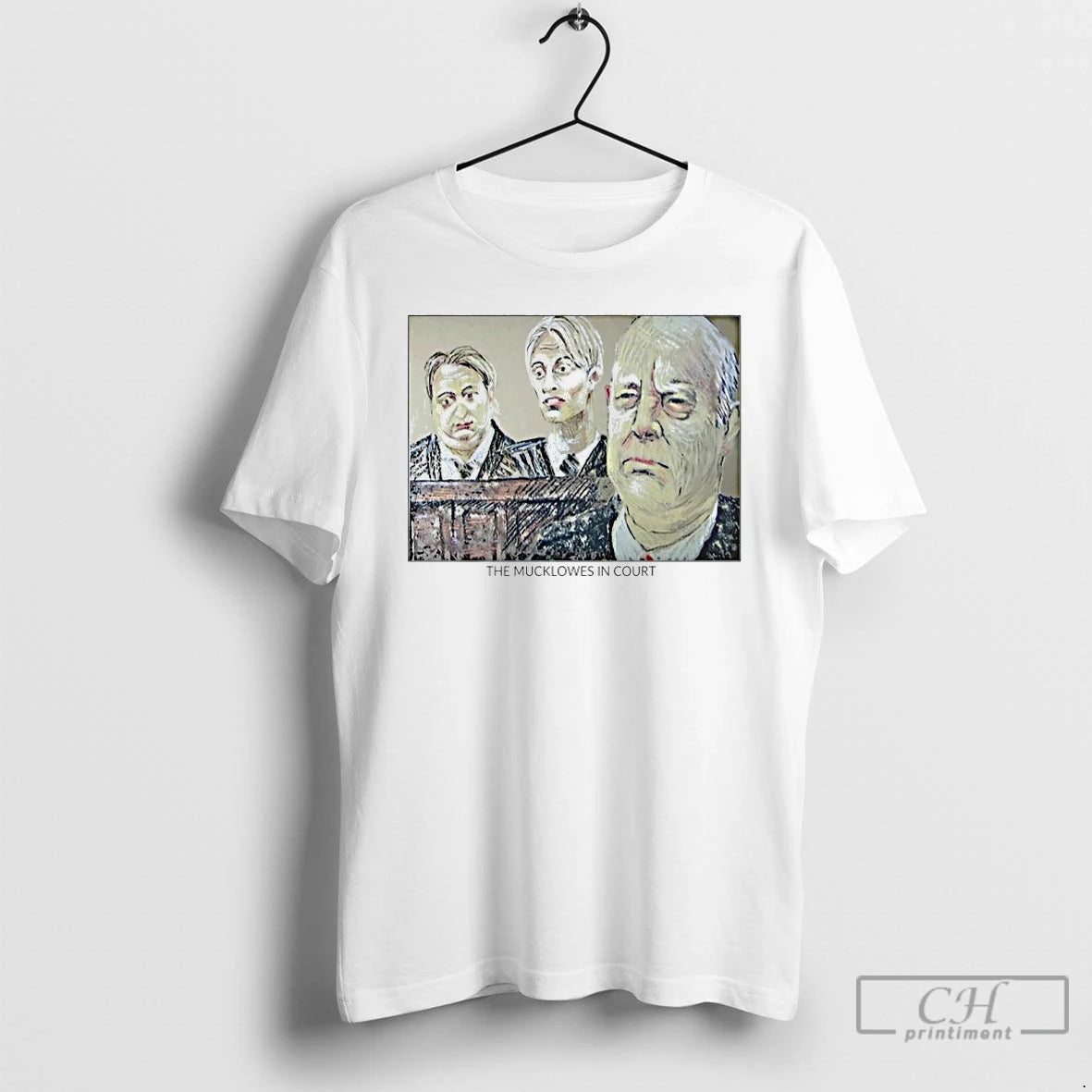 Premium The Mucklowes In Court Sketch T-Shirts, Hoodie, Sweatshirt | InkRitualCo.com