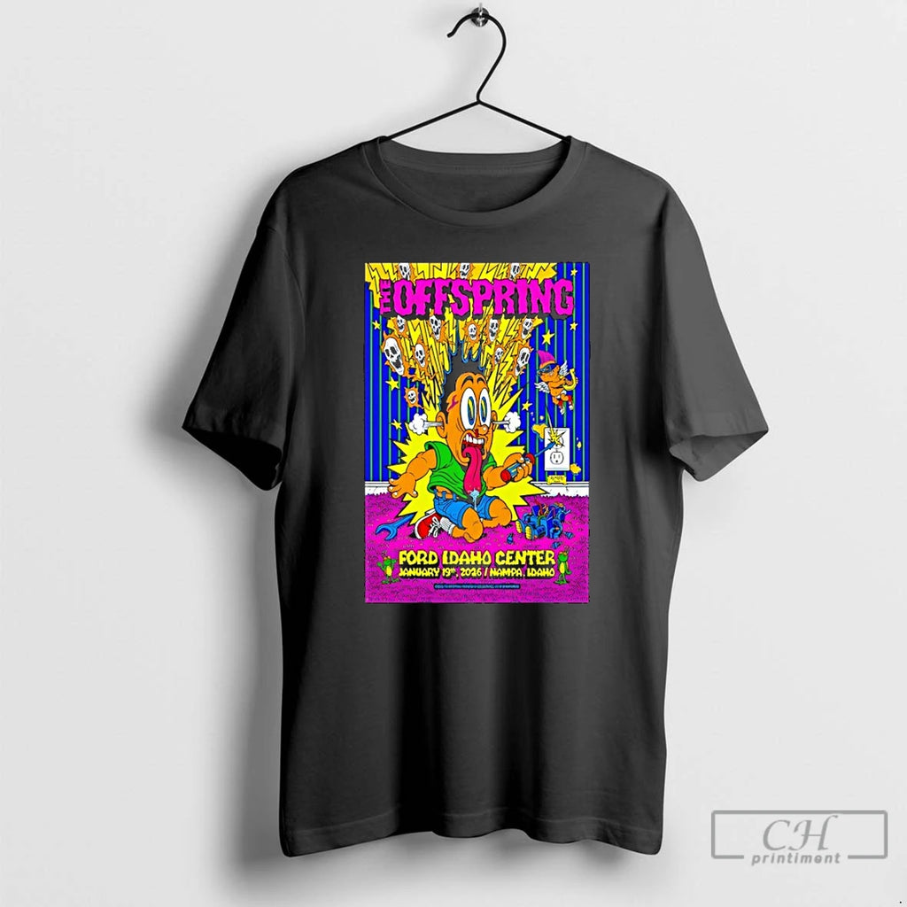 The Offspring Jan 19 2026 Nampa Id Tour T-Shirts, Hoodie, Sweatshirt | InkRitualCo.com