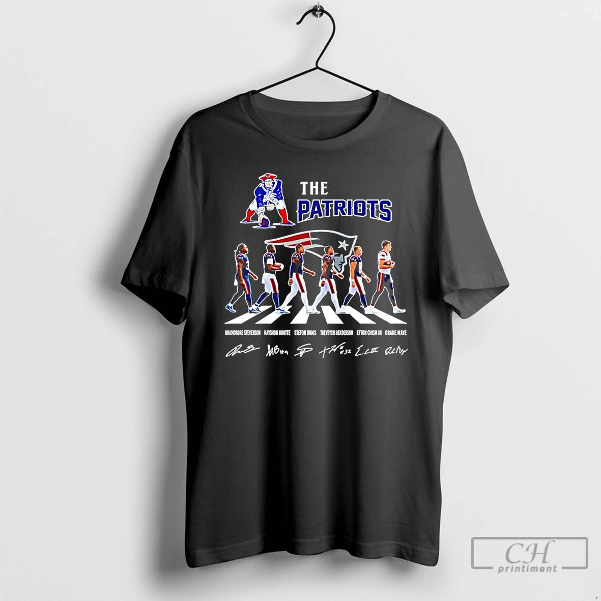 Premium The Patriots Cross The Street Signatures 2026 T-Shirts, Hoodie, Sweatshirt | InkRitualCo.com