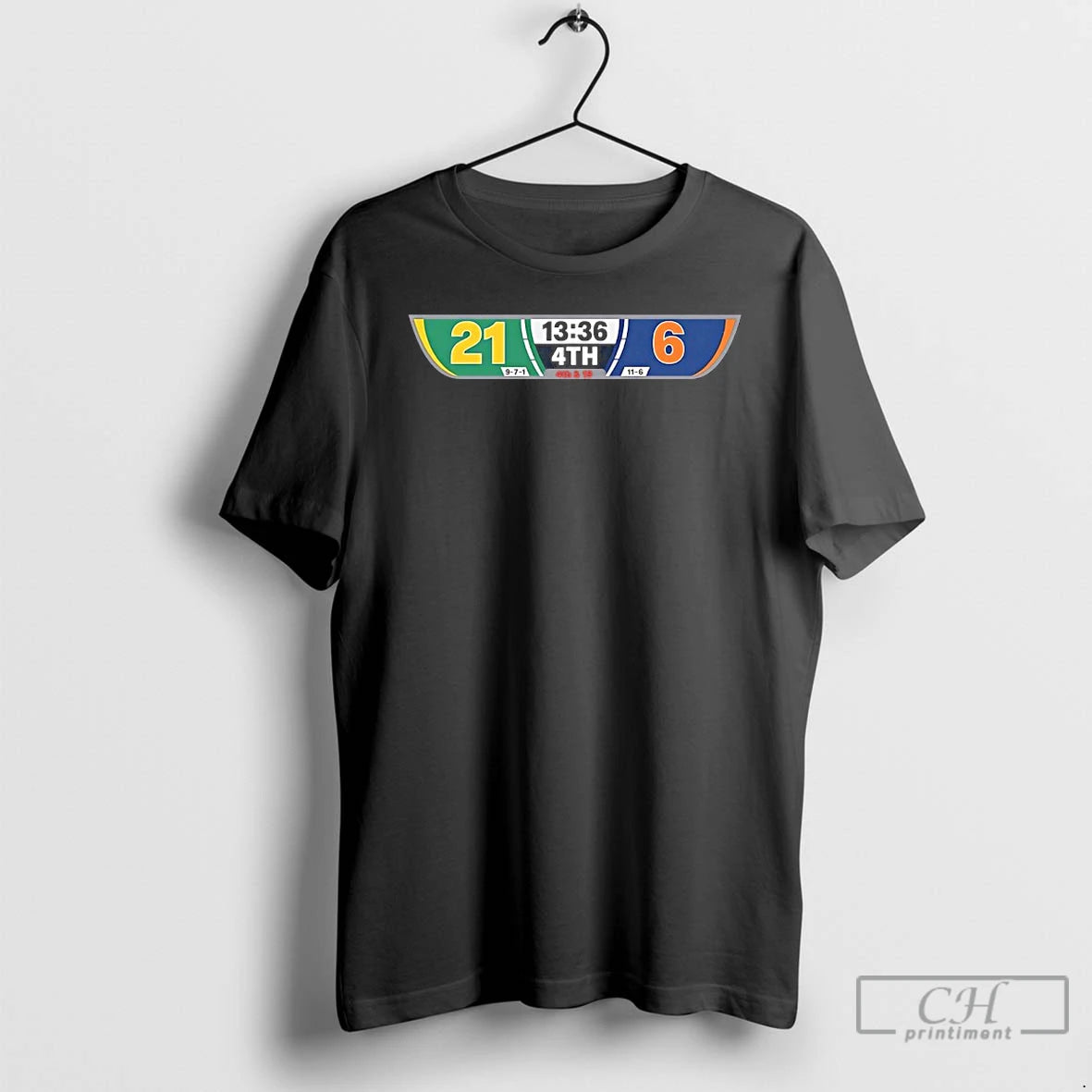 Premium The Scoreboard Packers 21 6 Bears 4th 19 Nfc Wild Card 2026 T Shirts Hoodie, Sweatshirt | InkRitualCo.com