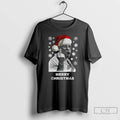 Premium The Sopranos Santa Middle Finger Merry Christmas T-Shirts, Hoodie, Sweatshirt | InkRitualCo.com
