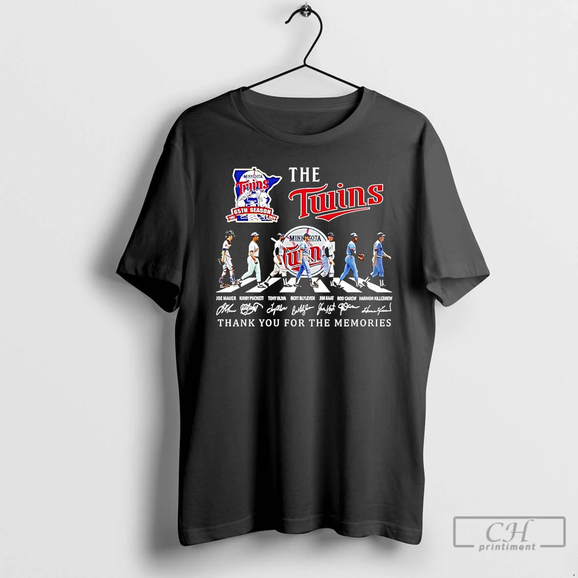 Premium The Twins 65th Anniversary 1961 2026 Thank You T-Shirts, Hoodie, Sweatshirt | InkRitualCo.com