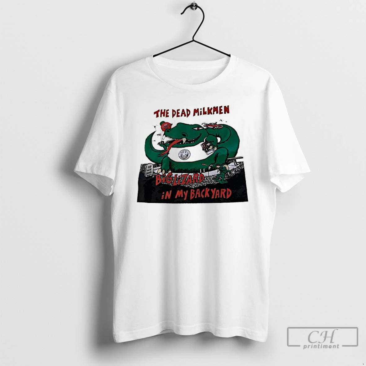 Premium The Dead Milkmen Big Lizard In My Backyard T-Shirts, Hoodie, Sweatshirt | InkRitualCo.com