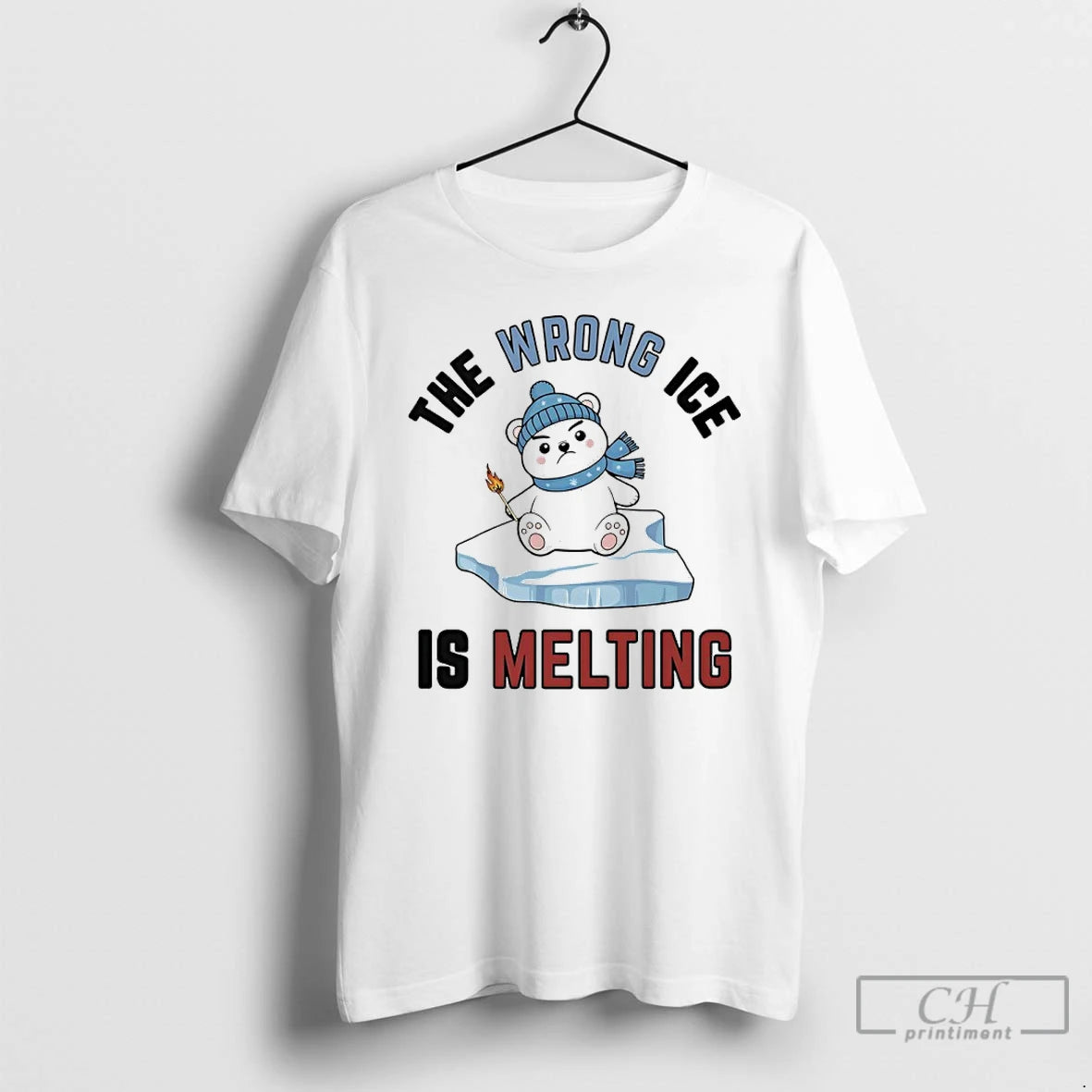 Premium The Wrong Ice Is Melting T-Shirts, Hoodie, Sweatshirt | InkRitualCo.com