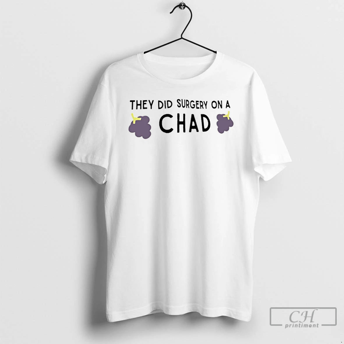 Premium They Did Surgery On A Chad T-Shirts, Hoodie, Sweatshirt | InkRitualCo.com