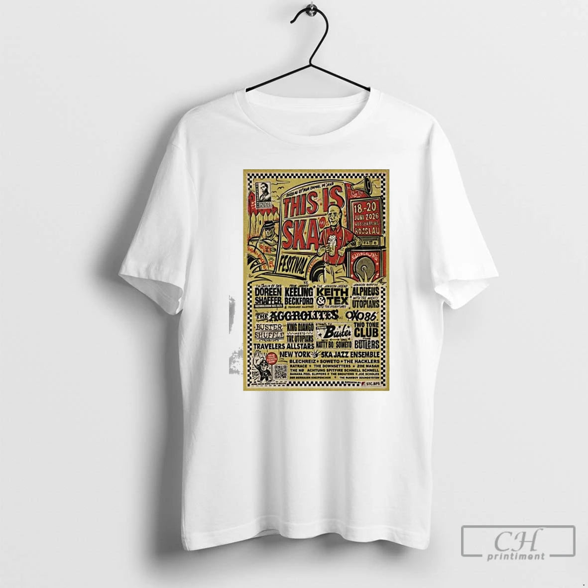 Premium This Is Ska Festival Rosslau Germany Concert June 18 20 2026 T Shirts Hoodie, Sweatshirt | InkRitualCo.com