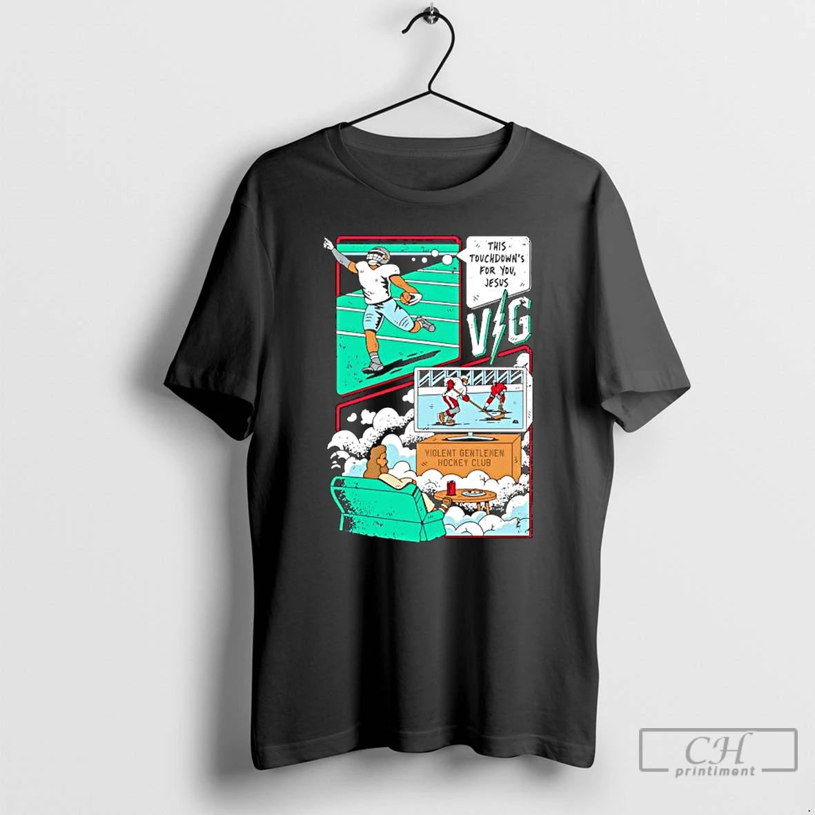 This Touchdowns For You Jesus T-Shirts, Hoodie, Sweatshirt | InkRitualCo.com
