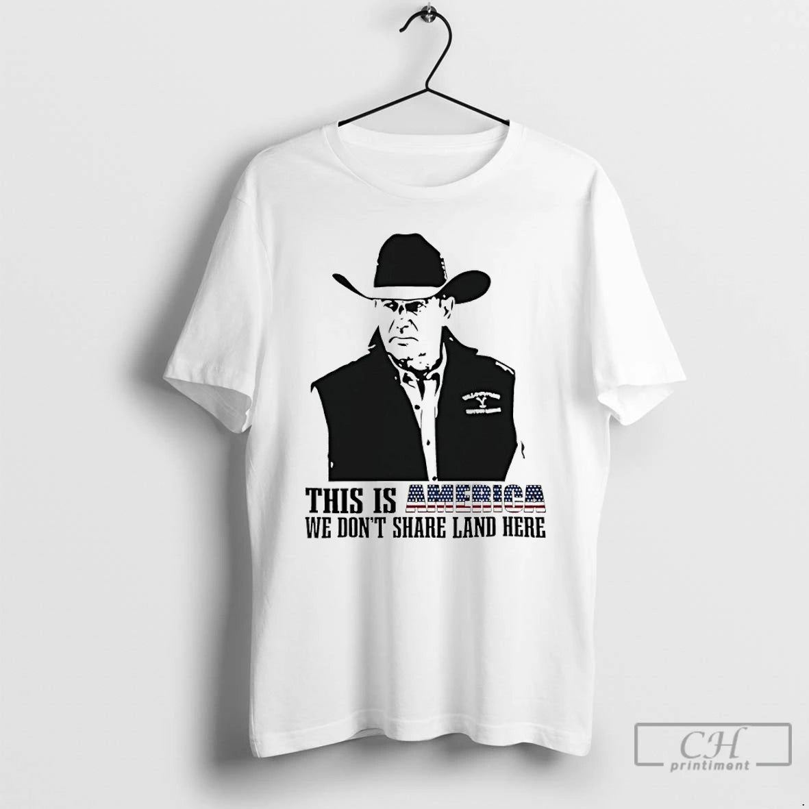 Premium This Is America We Dont Share Land Here T-Shirts, Hoodie, Sweatshirt | InkRitualCo.com