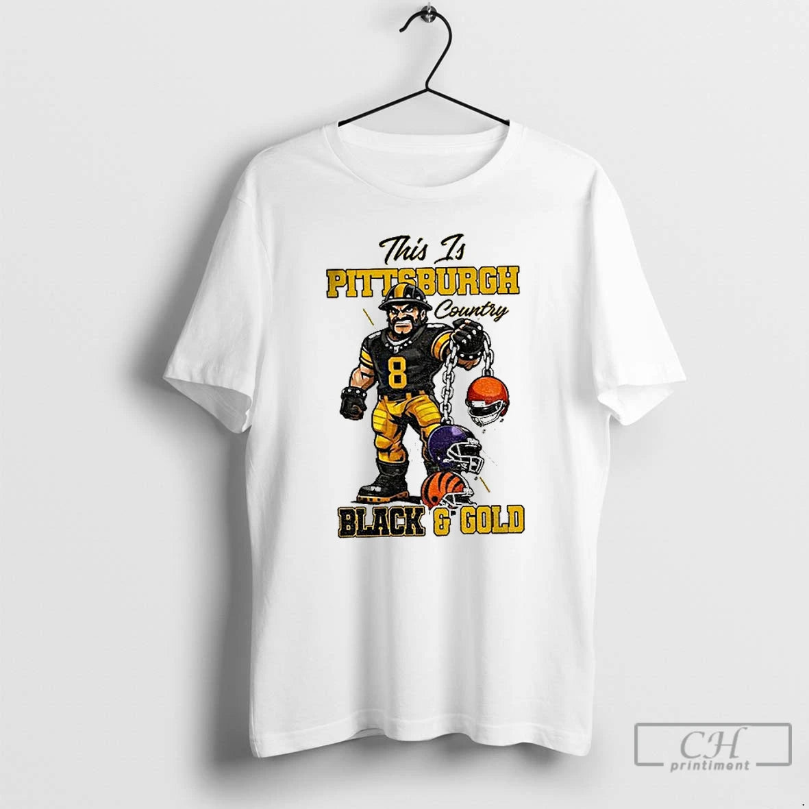 Premium This Is Pittsburgh Country Black And Gold Afc North Champs T-Shirts, Hoodie, Sweatshirt | InkRitualCo.com